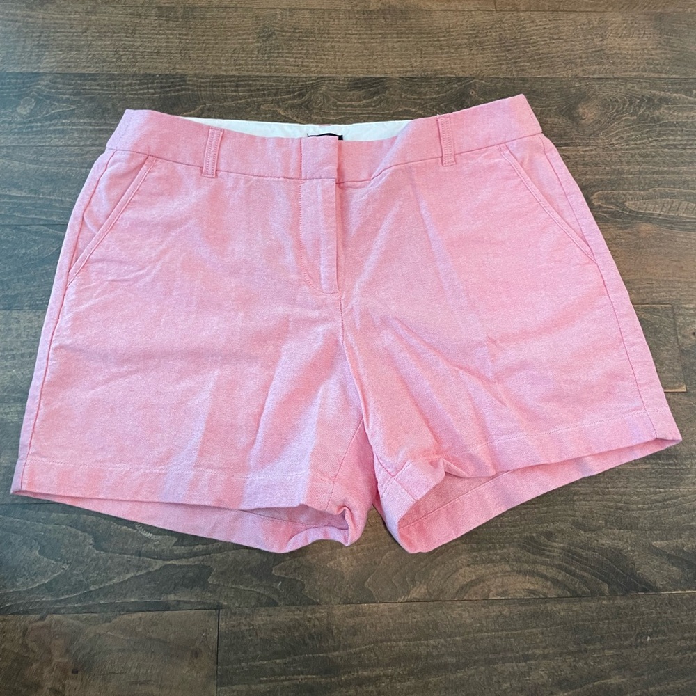 JCrew Chino Shorts Size 10 Pink/Red